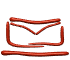 mail red icon md wht