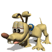 cartoon dog happy md wht