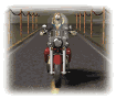monkey riding motorcycle md wht