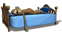 monkey sleeping bed md wht