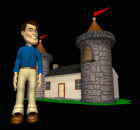 a mans home is his castle md blk