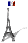 eiffel tower flag waving md wht