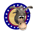 democrat donkey look md wht