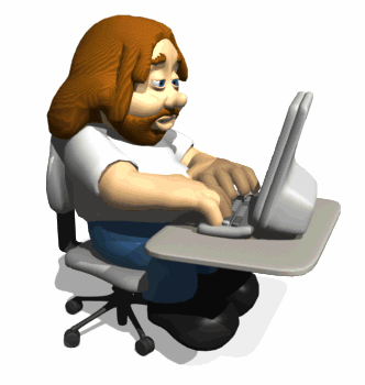 bean on a computer hg wht