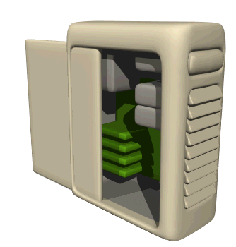 computer card display hg wht  st