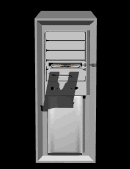 computer tower cds flying lg blk