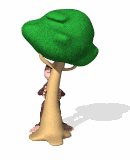 bigfoot hiding behind tree md wht