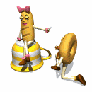 bagel proclaiming his love md wht