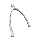 wishbone rotating md wht