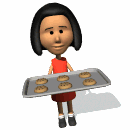 girl baking cookies md wht
