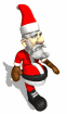 santa walking md wht