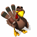 turkey tossing football up md wht