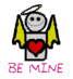 be mine angel text md wht