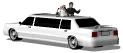 bride groom limousine md wht