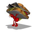 ant stealing sandwich md wht