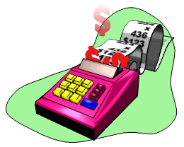 adding machine dollars hg wht