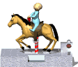 horse kids ride and kid md wht