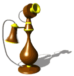 antique phone md wht