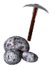 pick axe rocks md wht