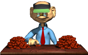 accountant counting beans hg clr