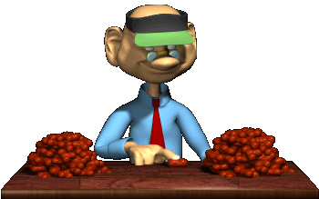 accountant counting beans hg clr  st