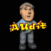 accountant holding audit text lg blk