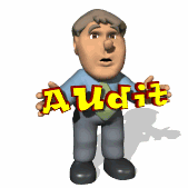 accountant holding audit text lg wht