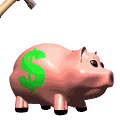 hammer hit piggy bank md wht
