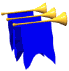trumpets blue right md wht