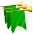 trumpets green right md wht