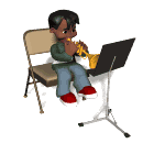 boy playing trumpet md wht