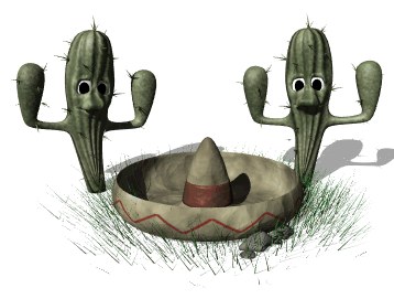 cactus mexican hat dance hg wht