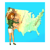 weatherwoman pointing md wht