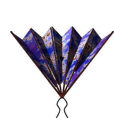 chinese fan hg clr  st