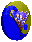 yin yang chinese fan blue tilted md clr