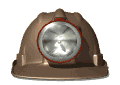 hard hat rust light on off md wht