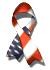 us ribbon flag md wht