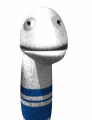 sock puppet shaking no md wht