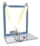 sink vanity lights shining md wht