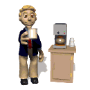 businessman drinking coffee md wht