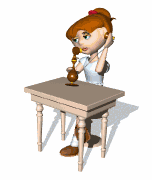 mel chatting on phone md wht