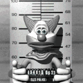 clown jail mugshot flash md wht
