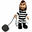 crook tugging on ball and chain md wht