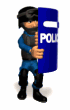 swat guy shield walking md wht
