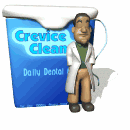 dentist promoting flossing md wht