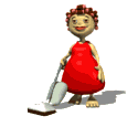 rosie vacuuming md wht
