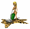 jungle girl vacuum leopard skin md wht