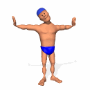 swimmer warming up md wht