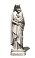 italian virgin baby statue showcase md wht