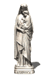 italian virgin baby statue swaying md wht